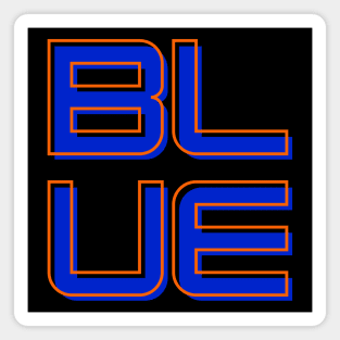 BLUE Bleu Magnet